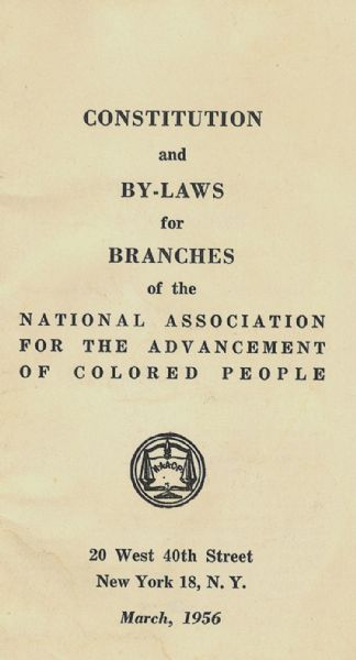 Constitution of the NAACP