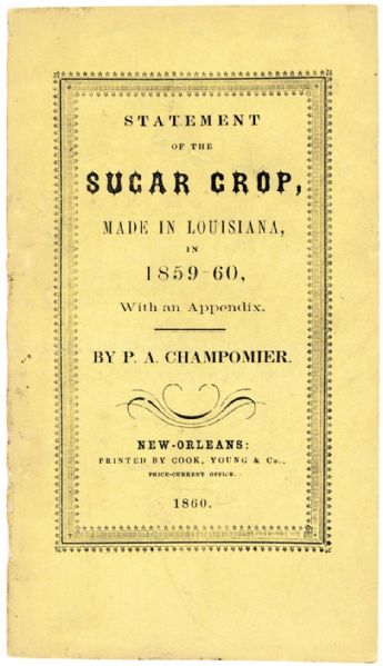 Cotton Was King - But Sugar Was #2