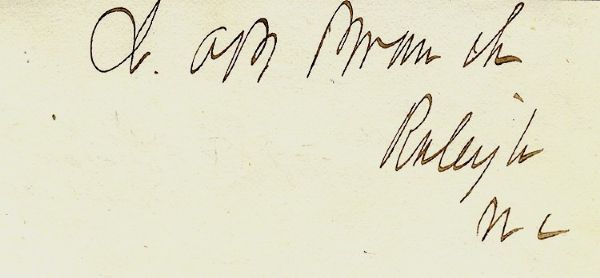 Lawrence O'Bryan Branch Signature