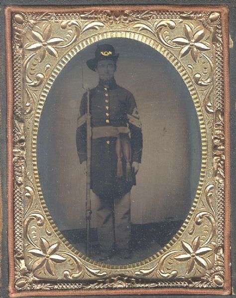 Armed Early War Union Infantry NCO