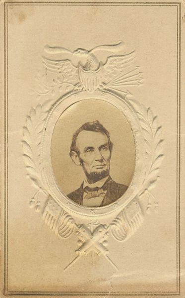 CDV of President Abraham Lincoln