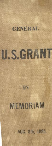 Ulysses S. Grant Memorial Ribbon