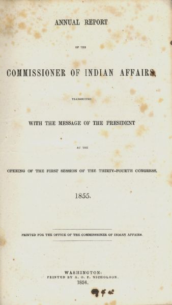 Annual Report on Indian Affairs
