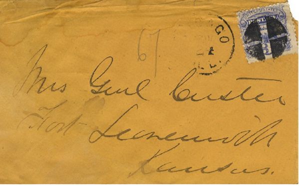 George Custer Writes His Wife