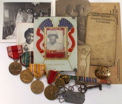 World War II Archive of Black Soldier