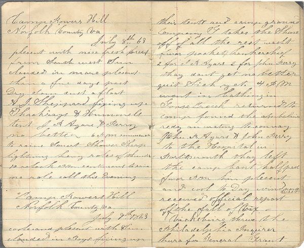 Union Soldier's Diary: God Bless Abraham Lincoln For Setting The Slaves Free. A Fascinating Exchange Between Soldiers and Two Black Contraband Children