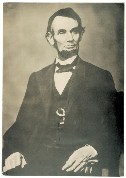 Large Size Portrait of Abraham Lincoln Taken From Life