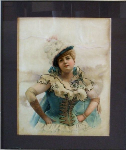 Tobacco Advertisement Featuring Lillian Russell