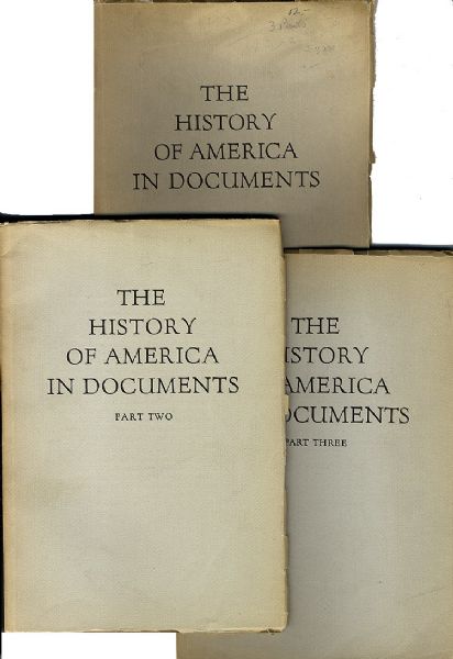 1949 Auction Catalog “The Hisory of America in Document”