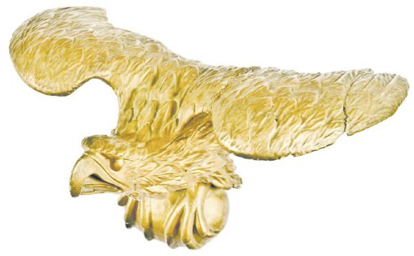 American Federal Period Decorative Carved Wooden Eagle