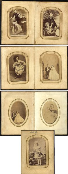 Photo Album Featuring Circus Freaks and Presidents