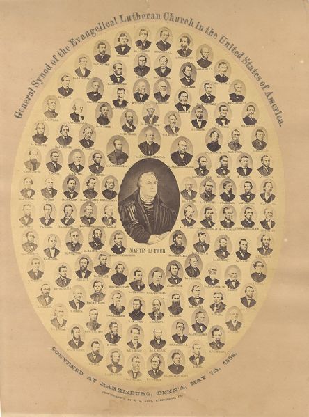 Harrisburg Pennsylvania - The 1868 Church Leaders