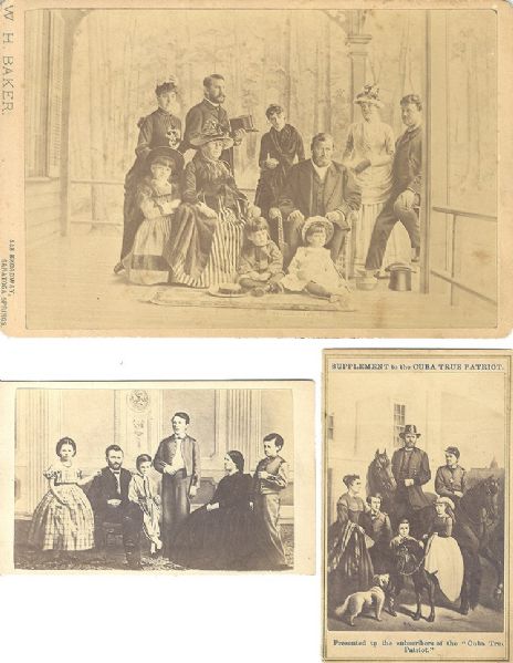 Photographic Grouping of president Grant