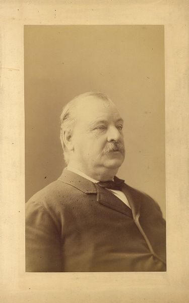 Grover Cleveland Imperial Cabinet Card Photograph