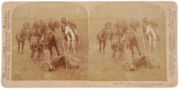 Native American Indian Stereoview Photograph c. 1900