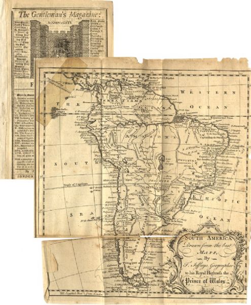 Large South America Map