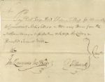 Revolutionary War Medical Document Signed 3 Weeks before the Declaration