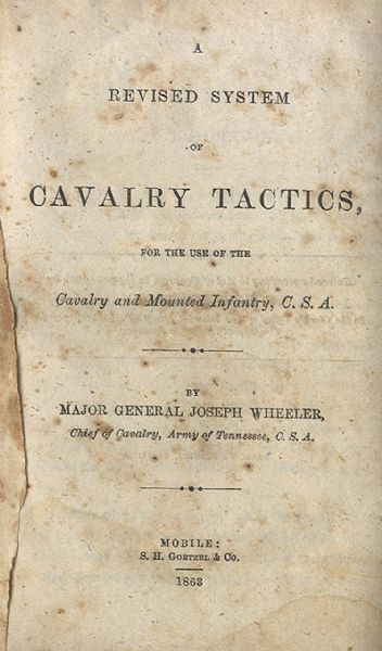 Confederate Cavalry Manual