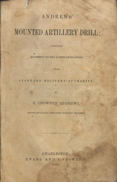 Confederate Artillery Manual 