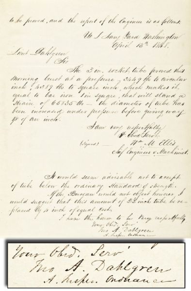 Early Dahlgren Document