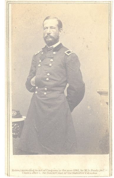 CDV of Union Cavalry Chief Alfred Pleasanton