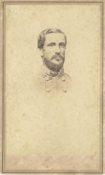 CDV Portrait of Confederate Major-General Robert F. Hoke