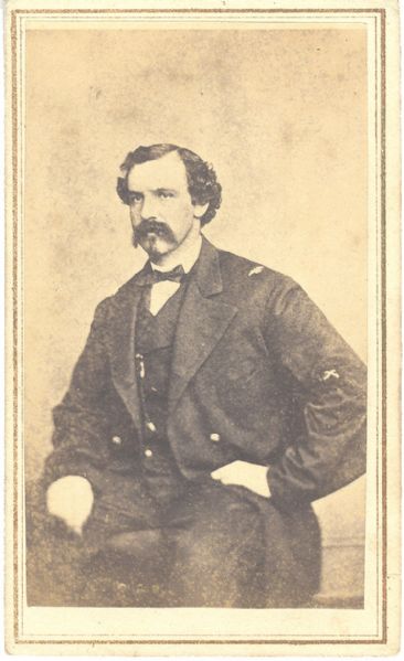 CDV of Colonel Walter Cass Newberry, 24th New York Cavalry