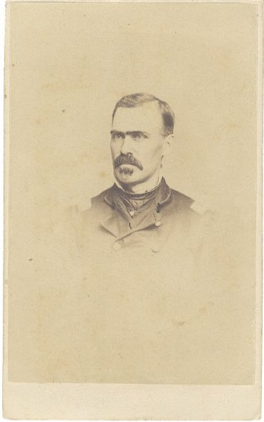 CDV of Colonel William Watts Hart Davis, 104th Pennsylvania Infantry