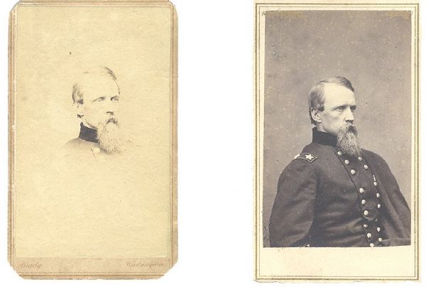 Two CDVs of Union Major-General David Birney
