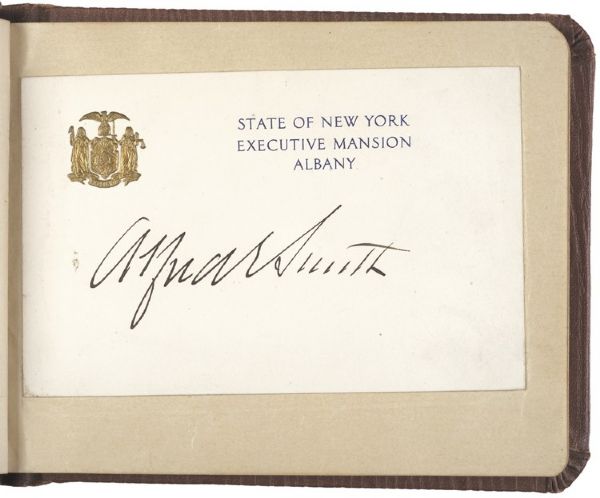 1920s N.Y. Political & Celebrity Autograph Album