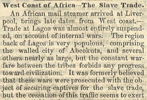 278 Slaves Died on the Slaver