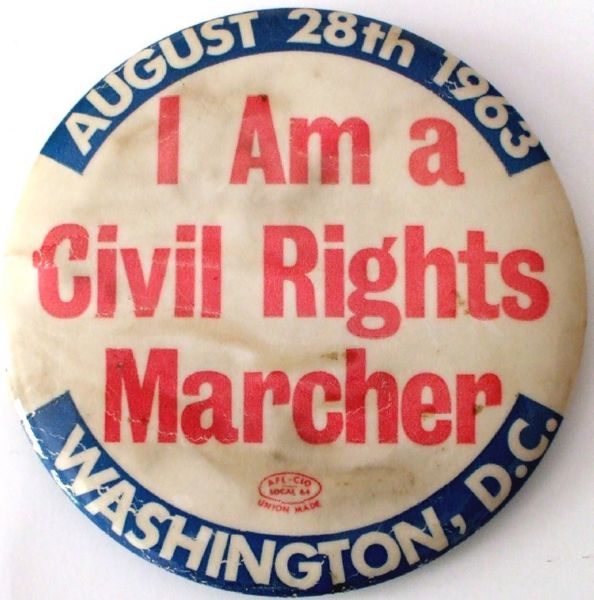 Another Washington DC March Pinback
