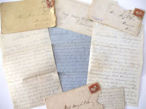 Collection of 17th Connecticut Letters. 