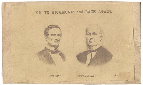 Jefferson Davis Was Released On Bail From Fort Monroe