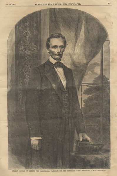 Presidental Candidate Abraham Lincoln - The Cooper Union Image