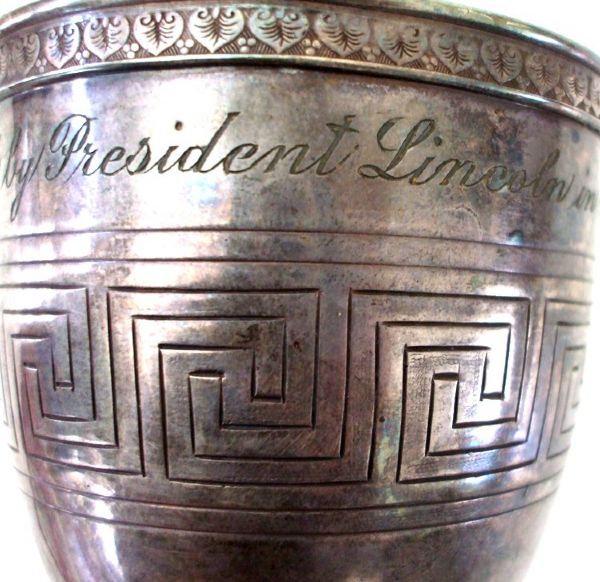 Engraved Presentation Goblet - Commissioned by Lincoln