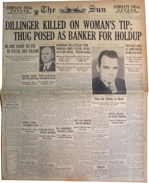 Killing John Dillinger