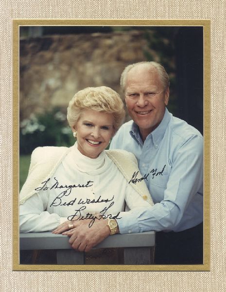 Signed Photograph by Gerald & Betty Ford