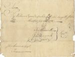 A Pair of Connecticut Pay Documents