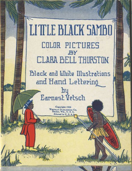 First Edition Book Little Black Sambo
