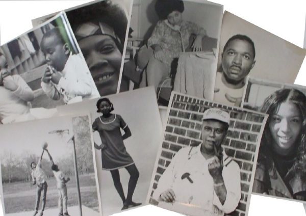 A Large Collection of 50 Black America Photographs