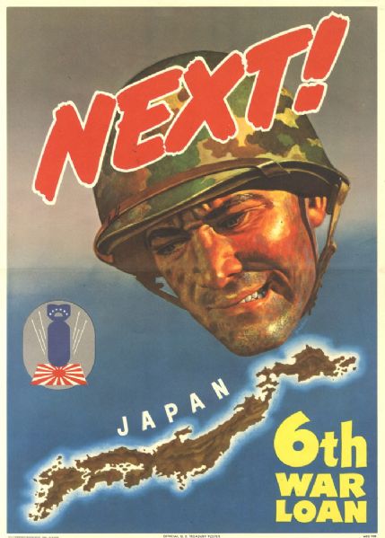 1944 World War II Poster 