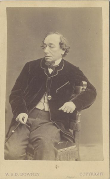 CDV of Benjamin Disraeli