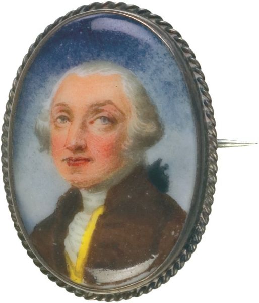 Superb George Washington 1790s Federal Period Pin