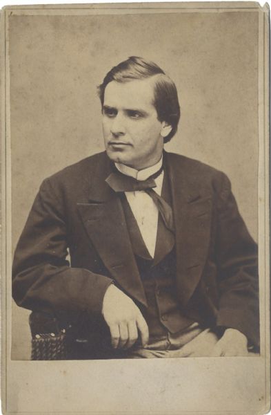 Early Cabinet card Photograph Of William McKinley