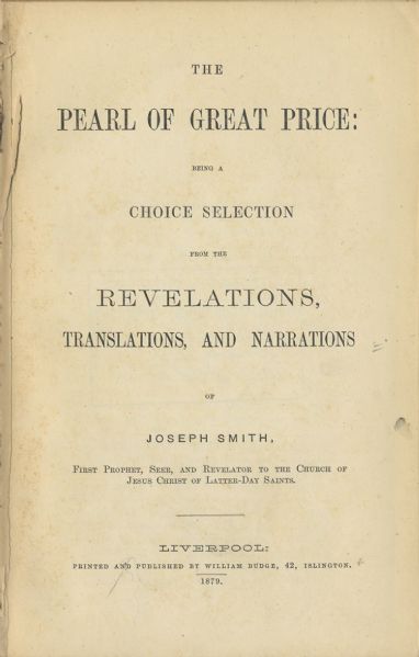 Book on Joseph Smith and the Mormans 1879