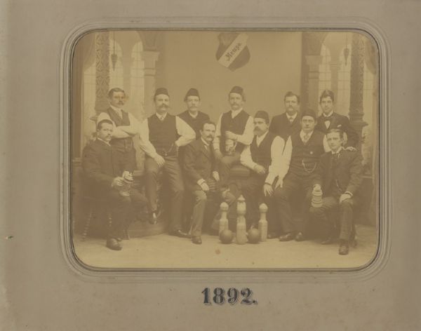 An 1892 Bowling Team