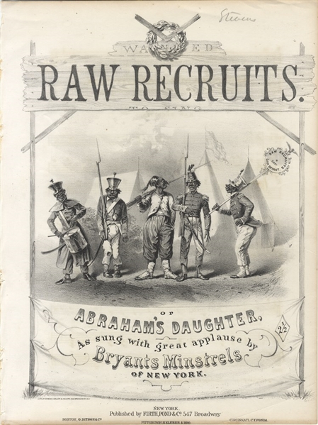 Cover of Five Black Misfit Volunteers in Various Milita and Zouave Uniforms