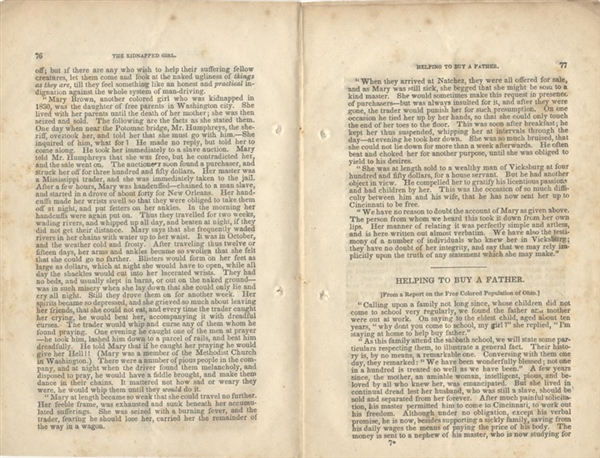 The Early Abolitionist Publication, The Anti-Slavery Record  1835