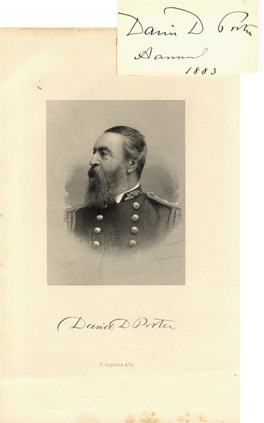 Autograph of Admiral David D. Porter